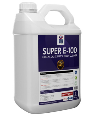 SUPER E-100 GULLY'S OIL &amp; SLUDGE DRAIN CLEANER